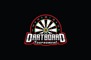 Dartboard Mascot Logo Template, a Branding & Logo Template by HasnainGFX (Thumbnail 3 of 3)
