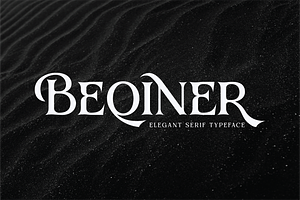 BEQINER ELEGANT SERIF TYPEFACE