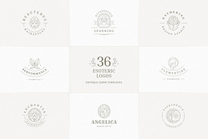 36 Esoteric Logo Templates | Canva, a Branding & Logo Template by Vasya Kobelev