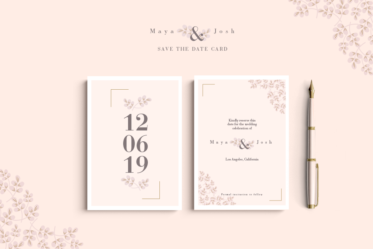Wedding Collection: 7 sets-49 files, an Invitation Template by Werlang Paper (Photo 19 of 46)