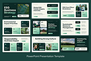 Green White ESG Business, a Presentation Template by Sixtemp (Thumbnail 2 of 3)