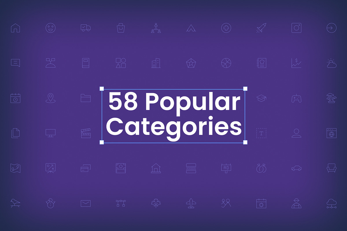 Iconia Pro — 32,000+ Icon in 6 Style, an Icon by Kawalan Studio (Photo 3 of 13)