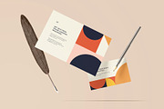 Notebook & Card Mockup, a Product Mockup by Sweetdady (Thumbnail 4 of 5)