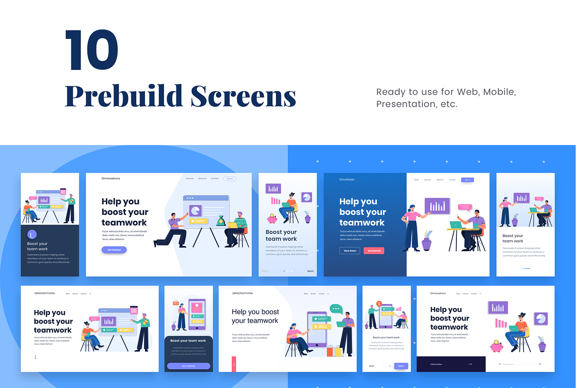 Eldorado Illustration - Scenes Creat, a Templates & Theme by Graphicdunk (Photo 5 of 6)