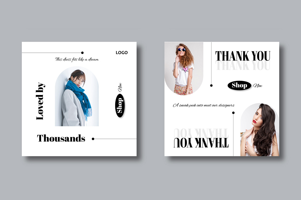 Modern Fashion Social Media Post preview 5