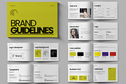 Minimal Brand Guidelines Brochure, a Brochure Template by ContestDesign (Thumbnail 1 of 5)