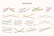 Bunting flags vector collection, an Object Graphic by ElenaPlatovaArt (Thumbnail 3 of 10)