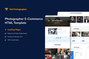 Photographer - Photography Template, a HTML Template by TNCFlow