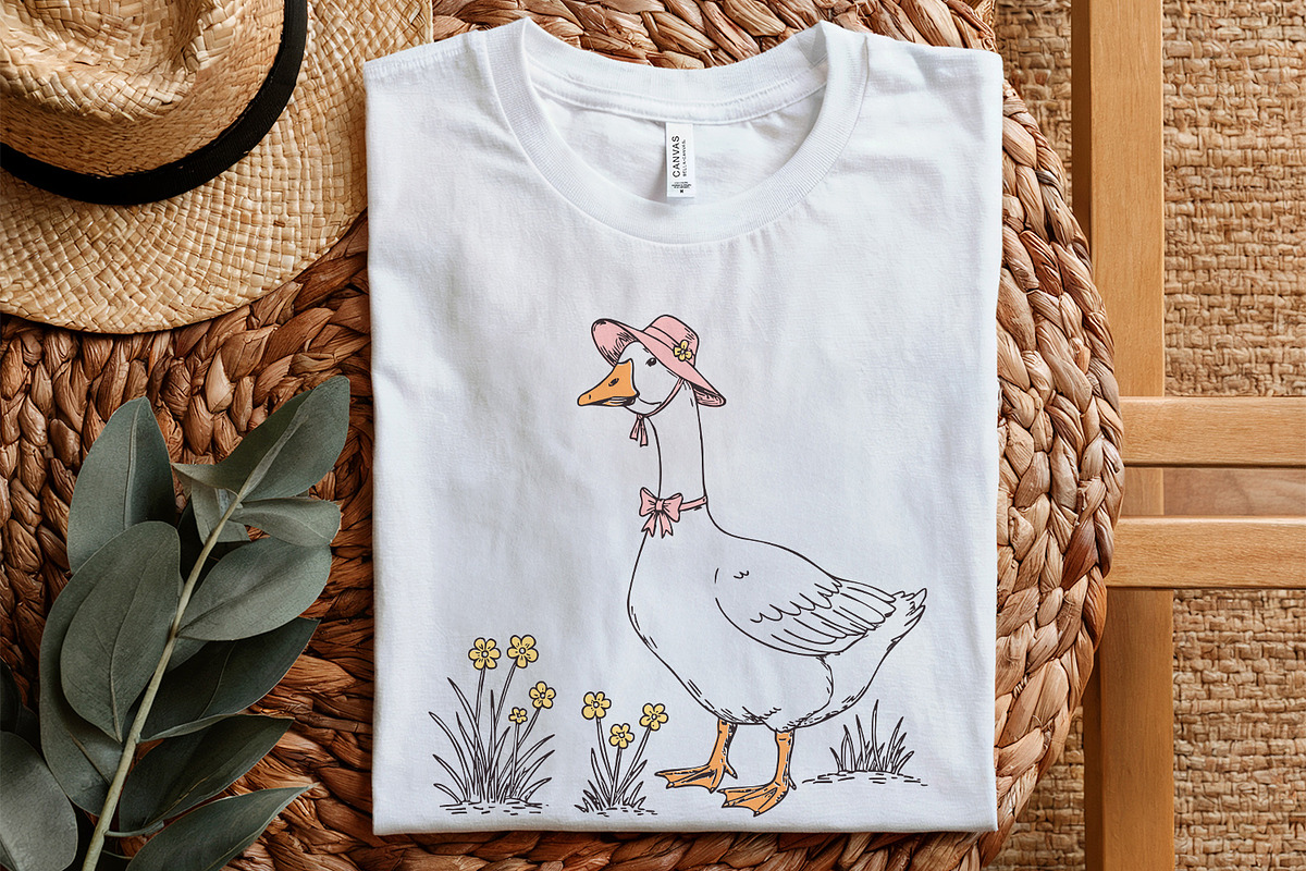 Spring Silly Goose PNG Digital, an Illustration by SharpMarketplace (Photo 5 of 9)