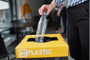 Waste separation and recycling in, a Business Photo by HalfPoint
