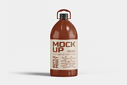 Glossy PET Bottle Mockup, a Cups & Container Mockup by Unerispace (Thumbnail 3 of 3)
