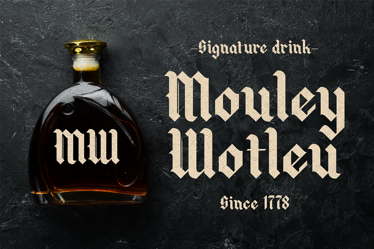 Blacking Blackletter Typeface Font, a Blackletter Font by Storytype Studio (Photo 10 of 15)