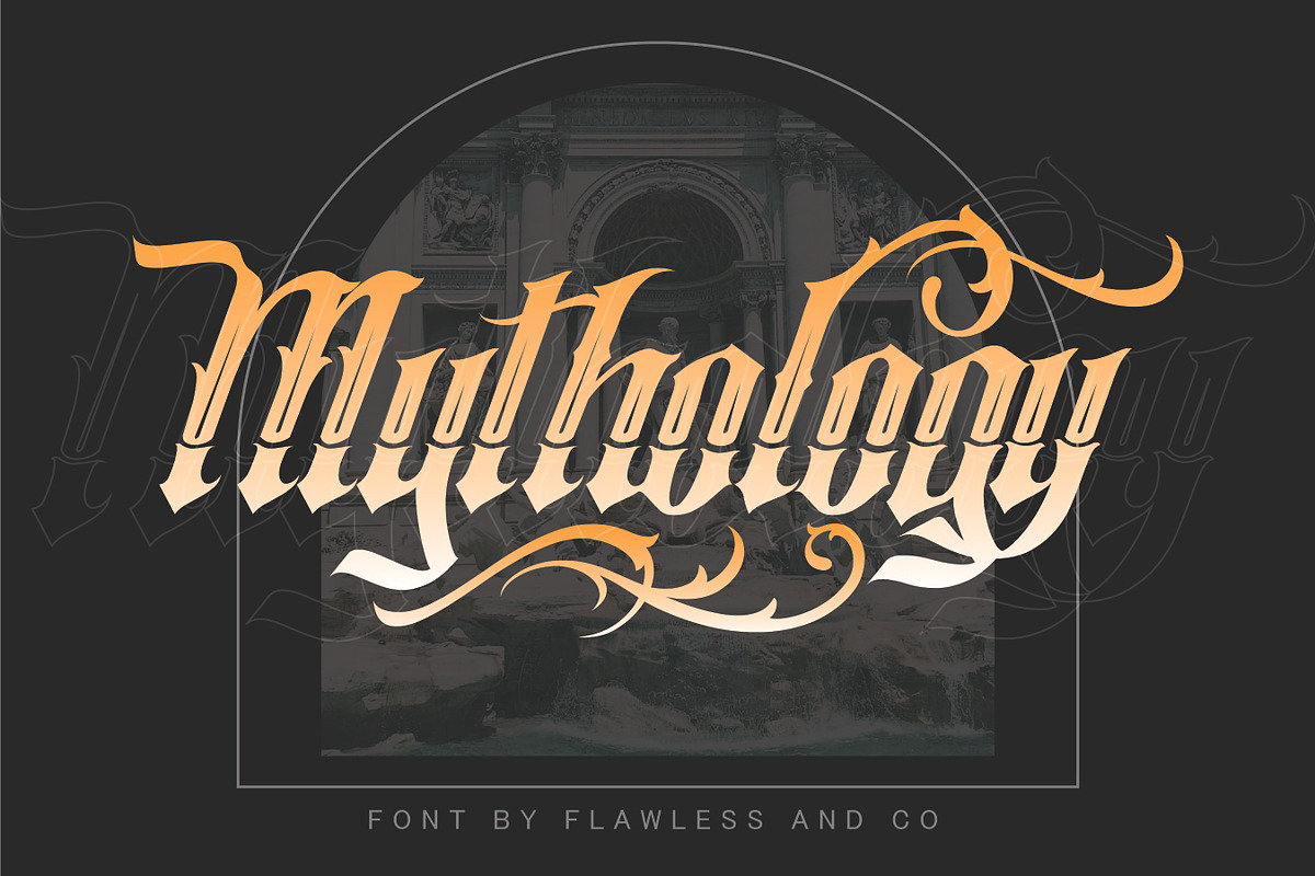 Konstan Tatto Font, a Blackletter Font by Flawless And Co (Photo 12 of 12)
