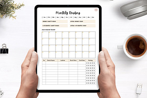 Digital Reading Planner For Ipad