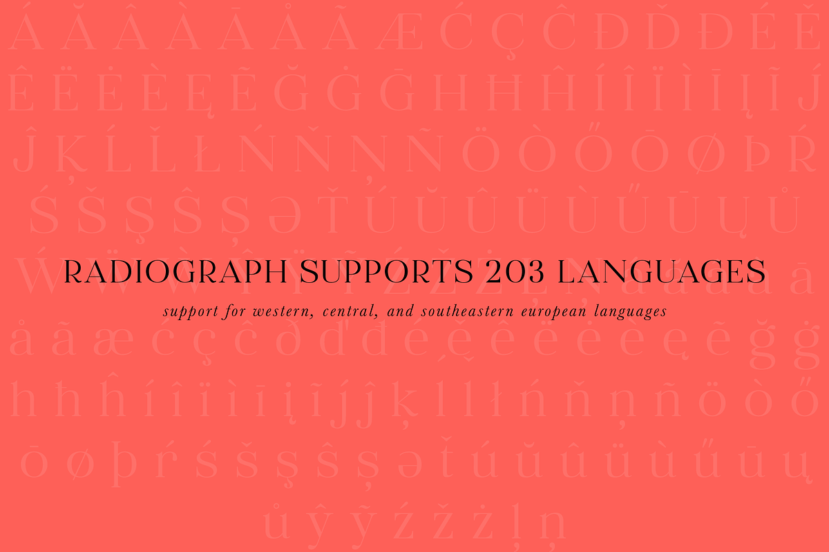 Radiograph, A Serif Font, a Serif Font by Up Up Creative (Photo 10 of 12)
