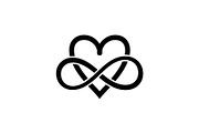 50 Infinity Heart Symbol Vector Bund, an Illustration by abu67222 (Thumbnail 14 of 51)