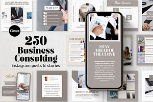 Business Consultant Instagram Post, a Social Media Template by EliteMatidi