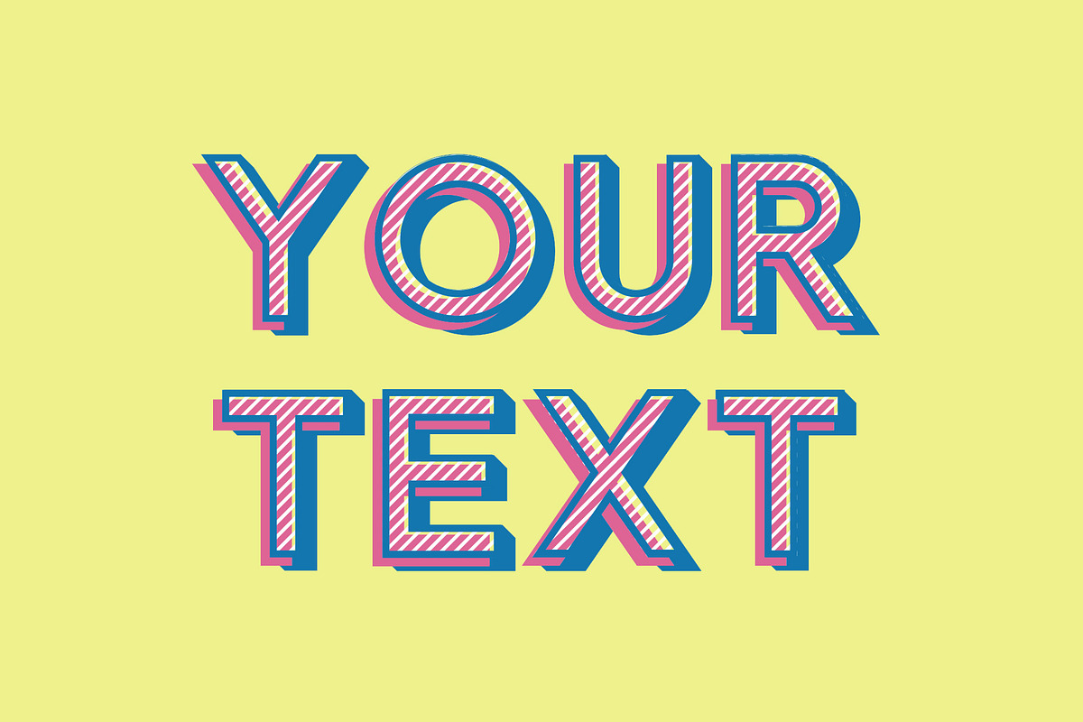 Horizon Layers Font preview 2