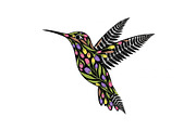 Decorative Floral Hummingbird Bundle, an Illustration by jahid234 (Thumbnail 19 of 31)