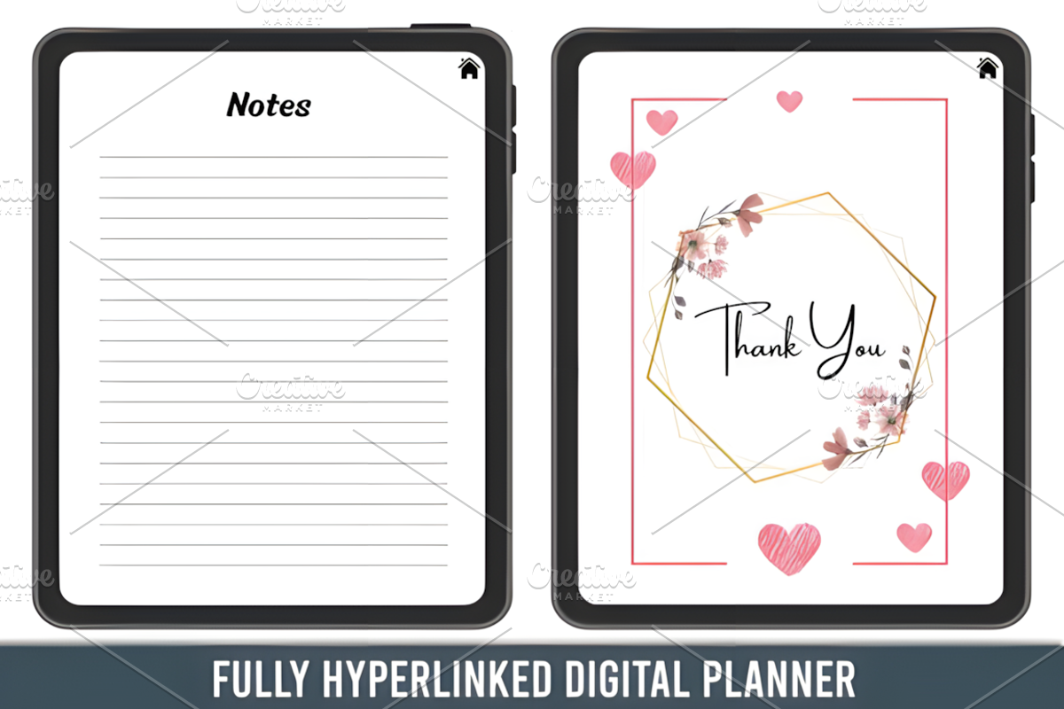 Happy Life Digital Planner Canva, a Social Media Template by Coco Bloom (Photo 5 of 5)