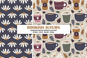 Bookish Autumn Seamless Patterns, a Pattern Graphic by Alanna Messina Design Co (Thumbnail 5 of 8)