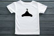 Hanger for Clothes Silhouette SVG, an Object Illustration by newminddesign (Thumbnail 7 of 10)