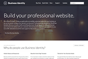 Business Identity WordPress Theme, a WordPress Template by We Cobble (Thumbnail 2 of 6)
