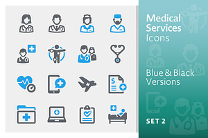 Medical Services Icons Set 2 - Sympa