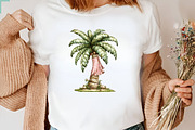 Whimsical Summer Palm Tree Clipart B, an Illustration by SVGArt (Thumbnail 7 of 9)
