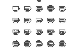 Coffee Types Icons