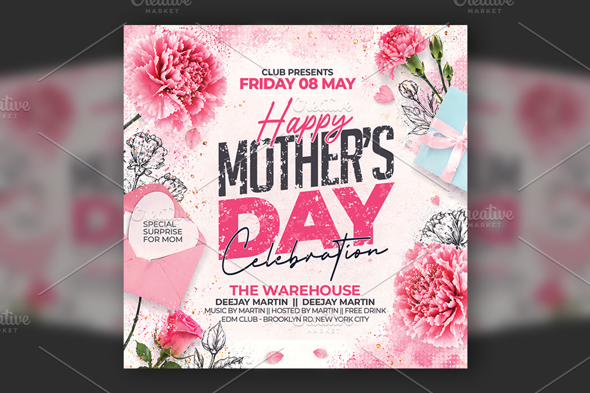 Mother's Day Flyer, a Flyer Template by Artonix (Photo 1 of 4)