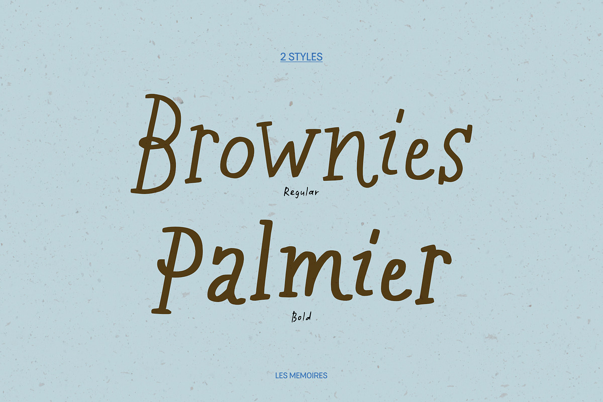 Les Memoires | Whimsical Font Family, a Handwritten Font by type peace (Photo 11 of 11)