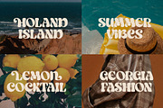 Salish Lodge Display Typeface, a Serif Font by RantautypeStudio (Thumbnail 5 of 15)