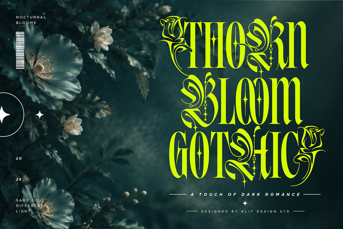 Majesty Rosaria Typeface, a Blackletter Font by alit design (Photo 16 of 20)