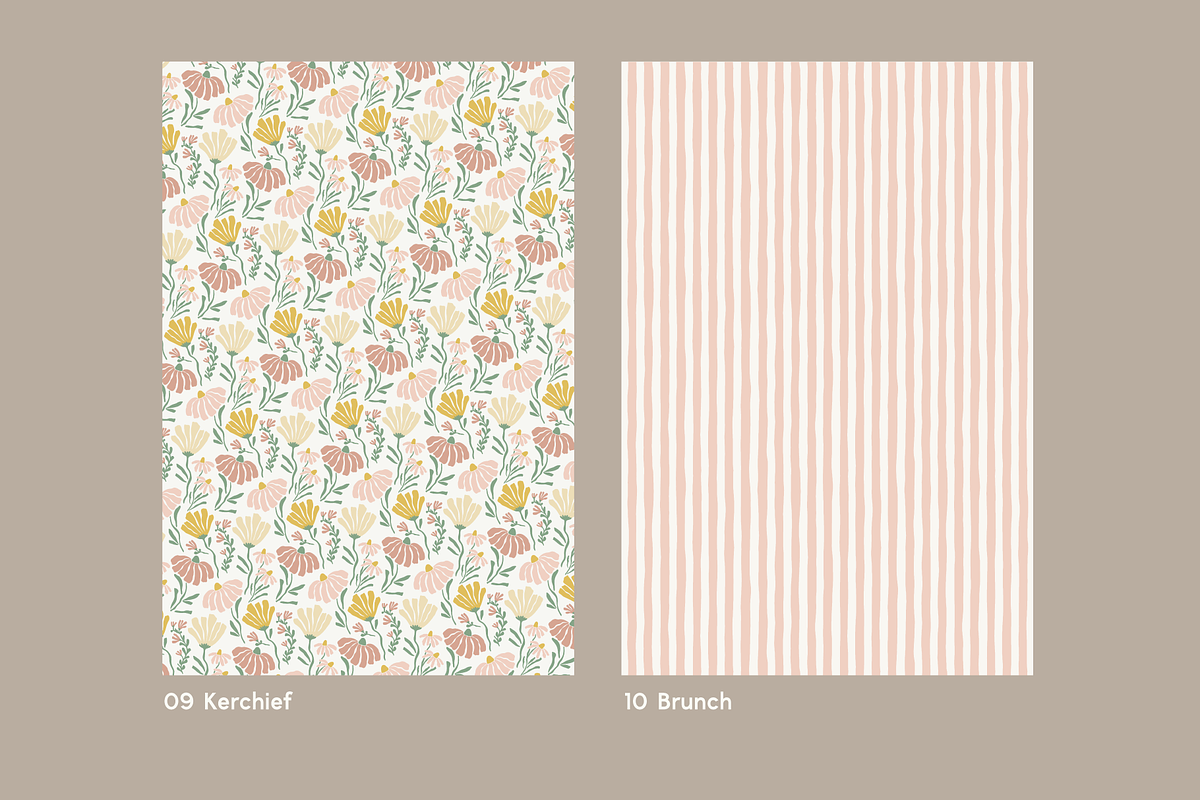 Cottage Core Backgrounds, a Pattern Graphic by cassi has hobbies (Photo 7 of 8)