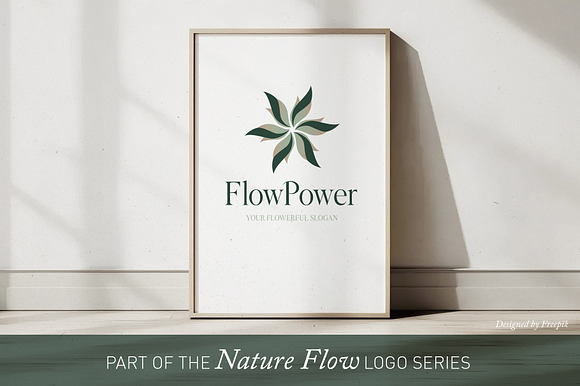 Floral Logo Template | Canva & AI preview 7