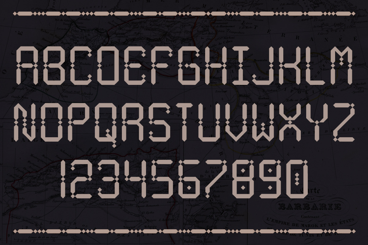 Maroque Font preview 4