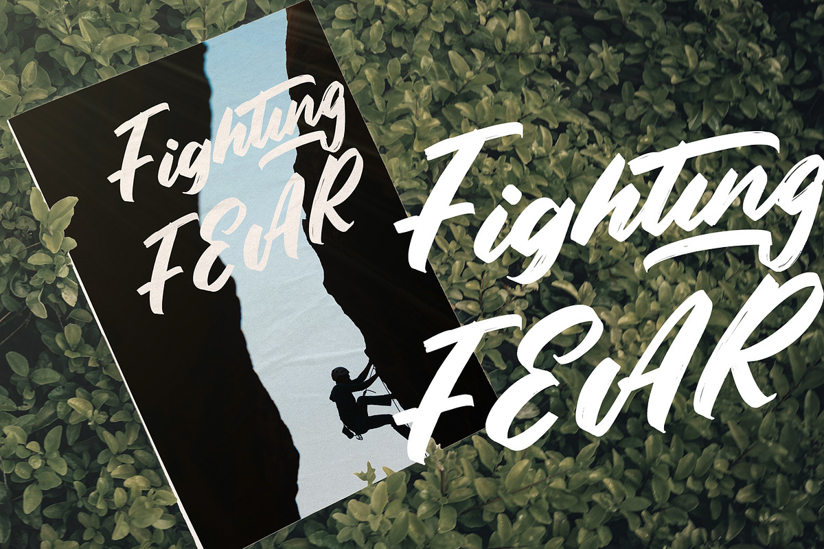 Alongside - Brush Handwritten Font, a Script Font by Arendxstudio (Photo 11 of 15)