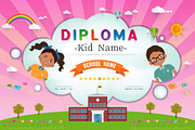 Certificate kids diploma, a Flyer Template by essense (Thumbnail 7 of 7)