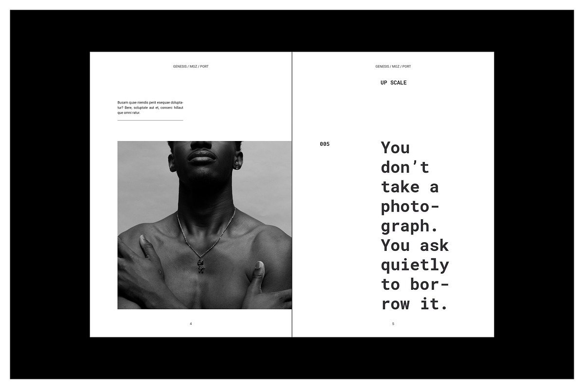 GENESIS Creative Portfolio, a Magazine Template by Arif Tri Ananta (Photo 11 of 14)