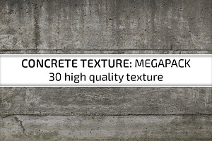 30 Concrete Textures Pack