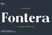 Fontera, a Serif Font by Slex Studio (Thumbnail 1 of 13)