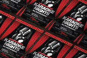 Karaoke Nights Flyer Template, a Flyer Template by Creative Waffle (Thumbnail 2 of 5)