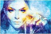 Lovely Watercolor Effect Actions PS, an Action Add-On by ShutterPro (Thumbnail 24 of 71)