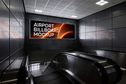 Airport Billboard Mockup, an Advertising Mockup by Pitchlook.Studio (Thumbnail 4 of 4)