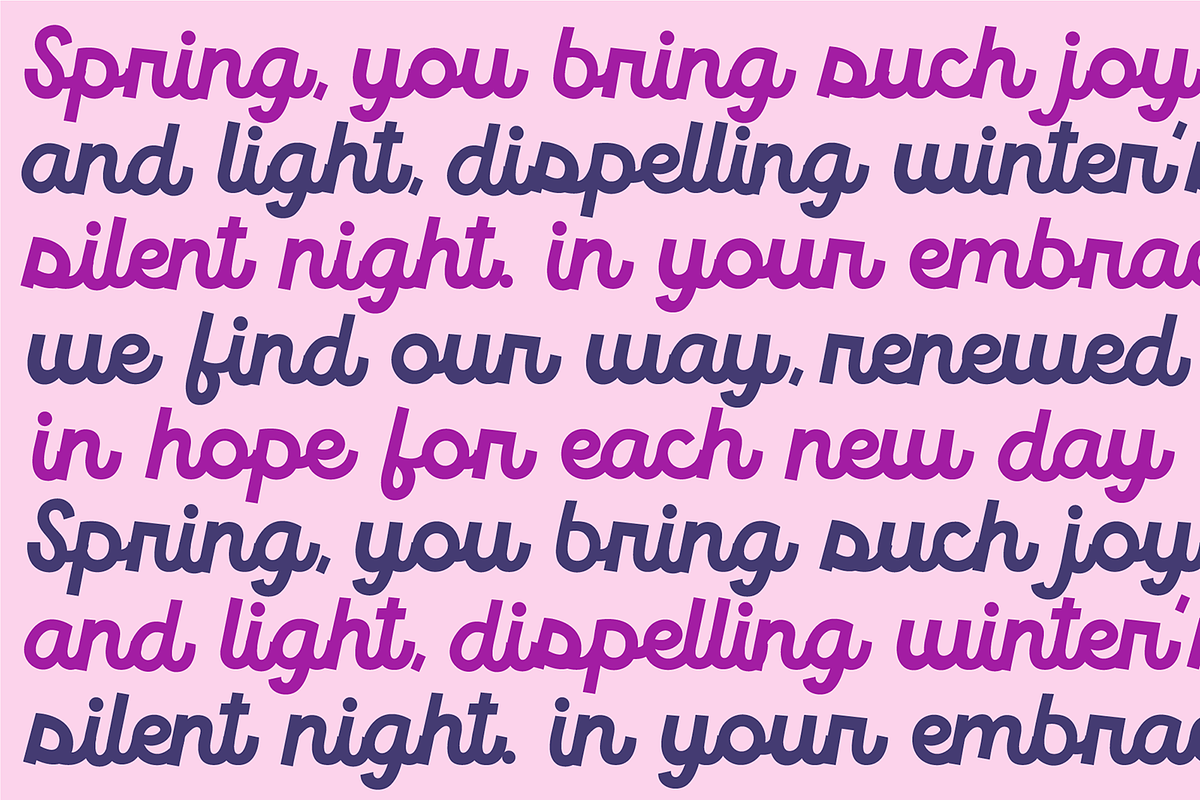 BLUE CORVETTE Monoline Script Font, a Script Font by Blush Font Co. (Photo 2 of 5)