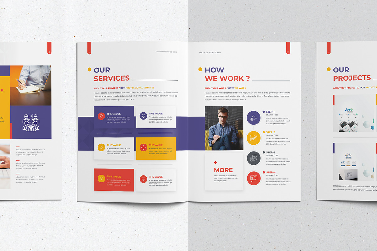 Company Profile, a Marketing Template by WOWPro (Photo 5 of 8)