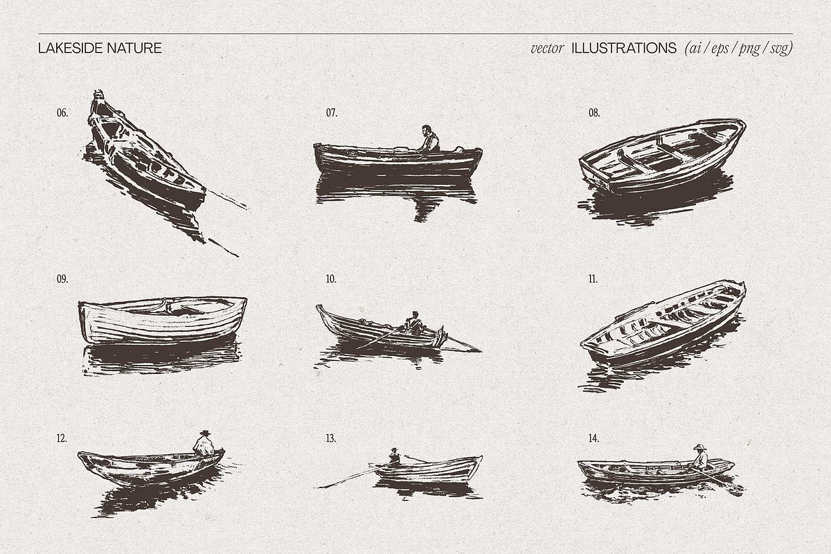 Lakeside Nature Illustrations, an Empty State Illustration by TheMountBirdStudio (Photo 11 of 17)