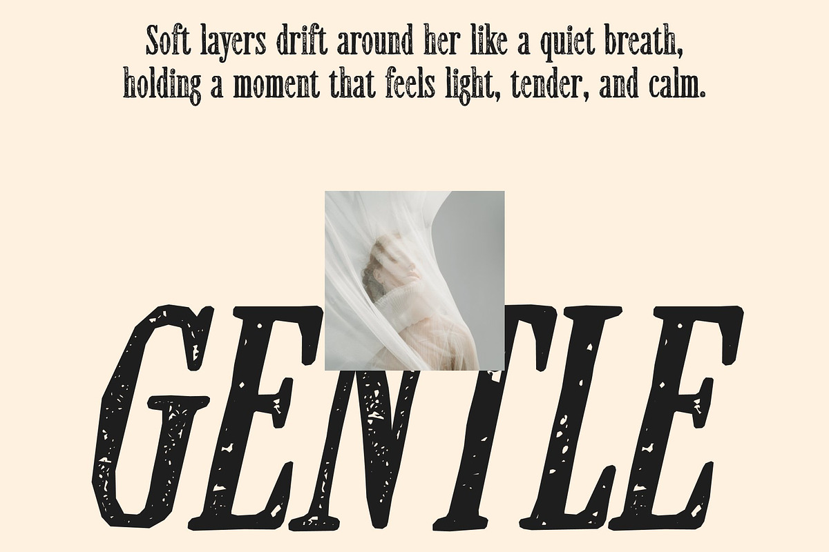 CS Benson Stamp, a Serif Font by Craft Supply Co. (Photo 4 of 8)
