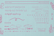 Whimsical Rose Font, a Handwritten Font by Letterhanna Studio (Thumbnail 9 of 10)